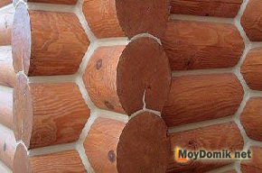 Замазка для бревен 