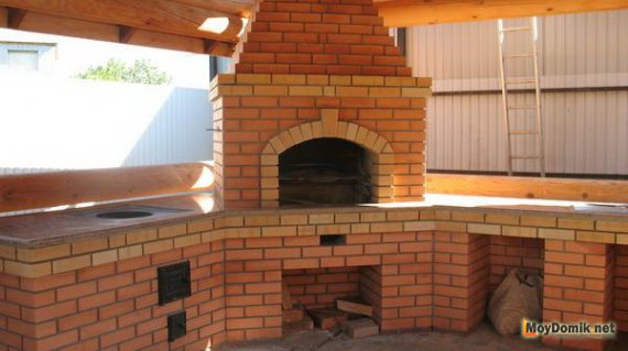Барбекю из кирпича своими руками Барбекю из кирпича своими руками