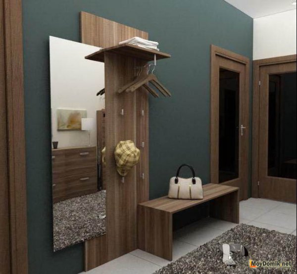 Оформление интерьера прихожей