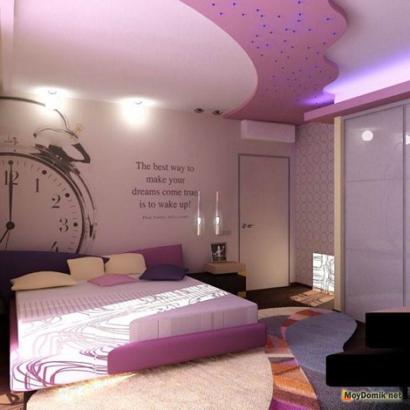 Комбинирование обоев в комнате с фотообоями Комбинирование обоев в комнате с фотообоями