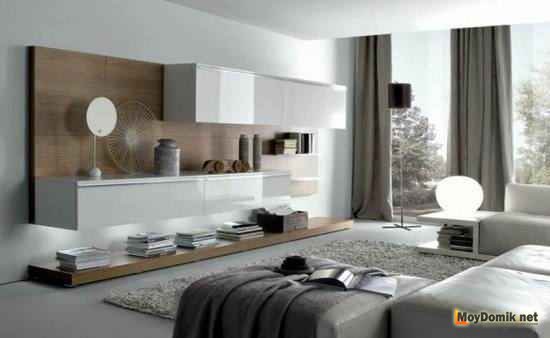 Тумбы и стеллажи в стиле минимализм