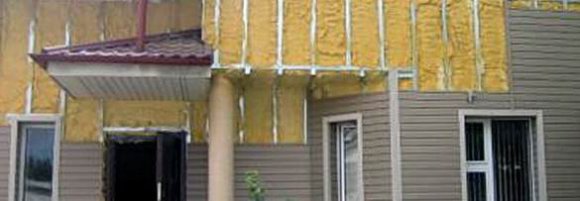 Утепление дома под сайдинг