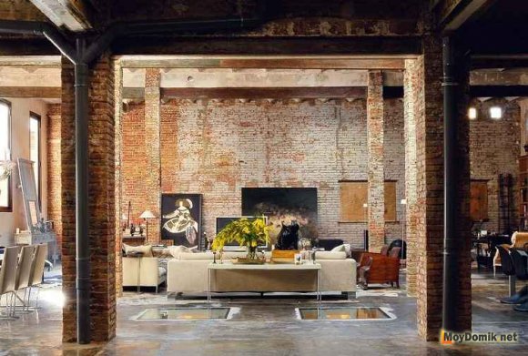 Стиль лофт в интерьере квартиры и частного дома