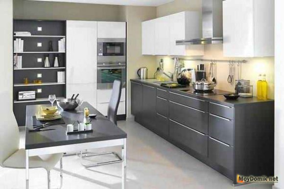 Цвета в интерьере современной кухни