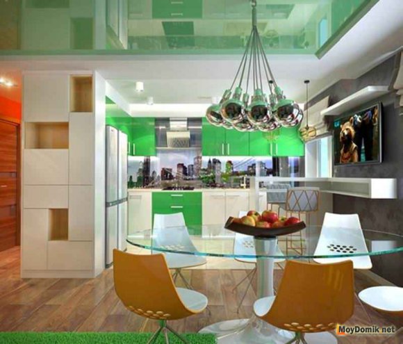 Мебель в интерьере современной кухни