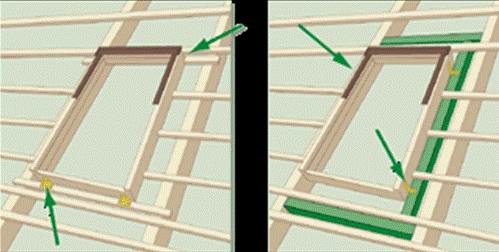 Установка мансардных окон 