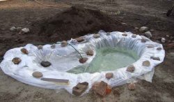 Полимерная пленка для пруда (водоема)