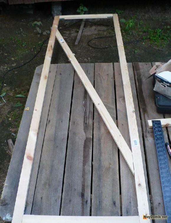 Каркас двери