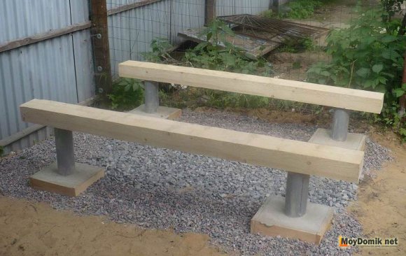 Устройство деревянного каркаса для душа