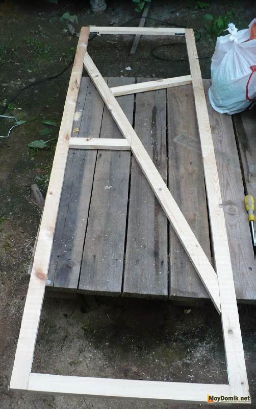 Каркас двери