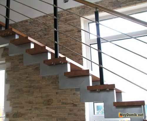 Ограждения для маршевых и винтовых лестниц в частном доме