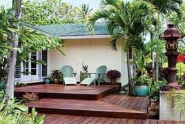 Деревянное крыльцо-терраса