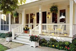 Деревянное крыльцо-веранда