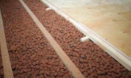 Утепление пола на балконе керамзитом