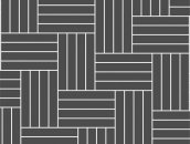 Укладка елочкой - диагональная четверная