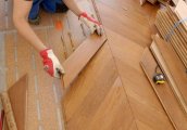 Укладка паркета французская ёлочка