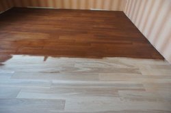 Тонировка паркета