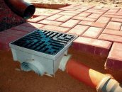 Отвод воды от отмостки - ливнеприемник