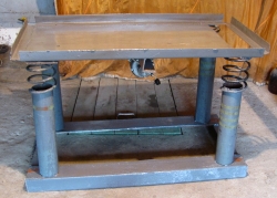 Вибростол с горизонтальной вибрацией;