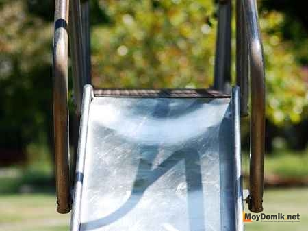 Детская железная (металлическая) горка для дачи – пошаговая инструкция по изготовлению