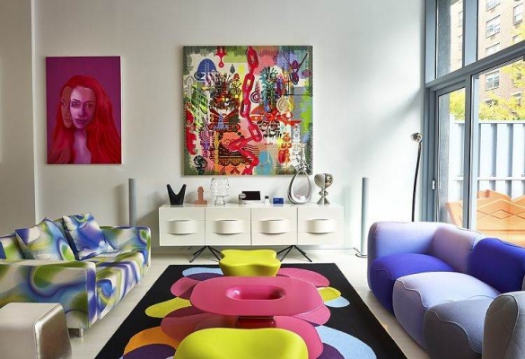 Молодежный интерьер комнаты для девочки