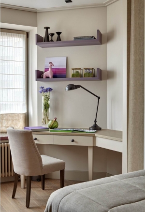 Освещение в детской комнате для школьницы