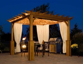 Пергола квадратной формы