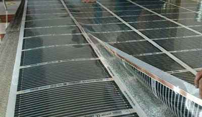 Монтаж инфракрасного (пленочного) теплого пола своими руками