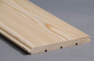 Внешний вид стандартной вагонки (штиль)