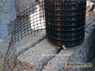 Сетка для армирования арболитовых блоков