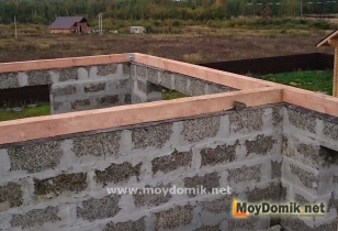 Мауэрлат по арболиту