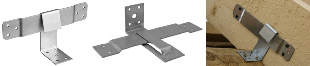 Опора скользящая для стропил (закрытое скользящее крепление)