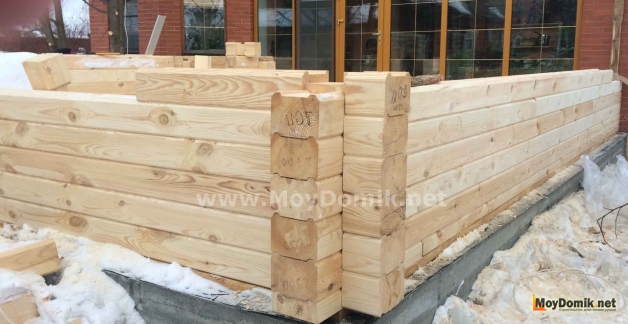 Профилированный брус в частном домостроении