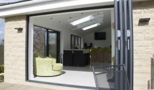 Сдвижные панорамные окна-гармошка (книжка)